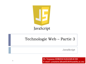 Cours Javascript