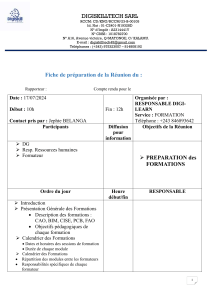 Fiche de préparation de la Réunion du 22[1]