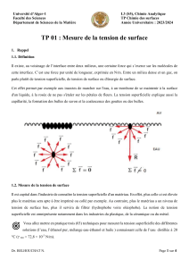 TP1 Tension de surface