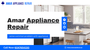 AMAR Appliance – Expert Kitchen Appliance Repairs You Can Trust