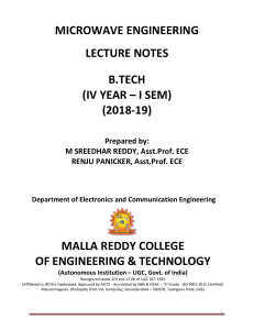 2.Microwave Engineering