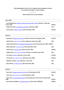 Bibliographie FLE FLS