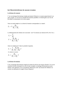 resume-loi-d-electricite-diviseur-de-courant-et-tension