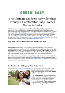 baby clothes online