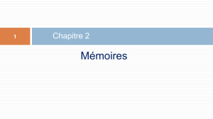 Chap2 Mémoires