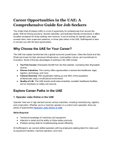 Clinic Supervisor Jobs in UAE