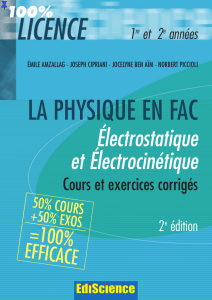 Electrostatique DUNOD