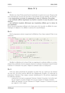 Exercices java Serie2