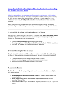 Comprehensive Guide to Overflight and Landing Permits