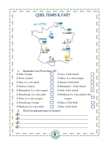 CARTE METEO