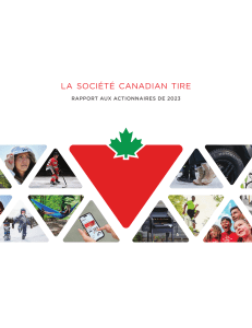 Canadian-Tire-Corporation Report-to-Shareholders French