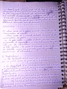 TD Corrig&eacute;s de Cartographie