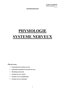 NEUROPHYSIOLOGIE