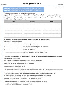 conjugaison exercices