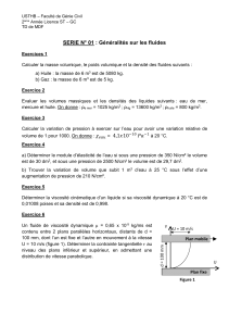 TD1 Mécanique des fluides