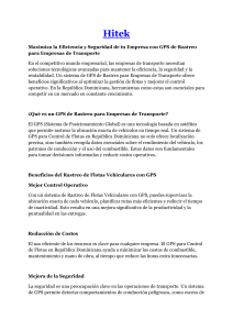 GPS para Control de Flotas en República Dominicana