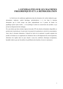 Machines Frigorifiques et R&eacute;frig&eacute;ration : Cours Complet