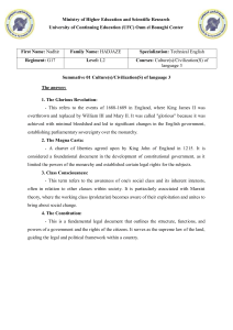 Summative 01 Culture(s)Civilization(S) of language 3
