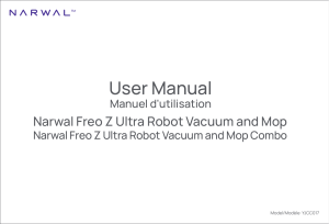 Narwal Freo Z Ultra User Manual EN