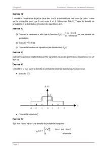 TD2 Signaux aléatoires et processus stochastiques