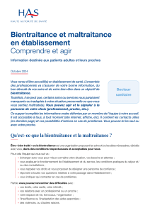 GUIDE - SIGNE DE MALTRAITANCE