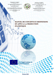 Manuel de Concepts et de D&eacute;finitions - Statistiques &Eacute;levage Cameroun