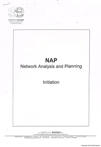 NAP: Analyse et planification de réseaux - Guide d'initiation