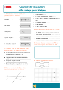Géométrie CM1 CM2