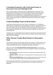 Vasttu real estate in Doncaster East