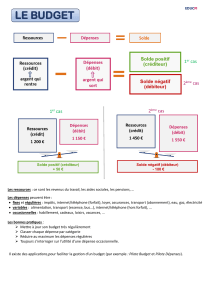 Educfi1-Le budget