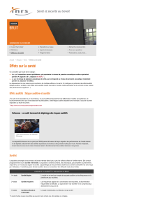 Bruit au travail : Effets sur la sant&eacute; et pr&eacute;vention