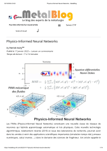 Physics-Informed Neural Networks (PINNs)