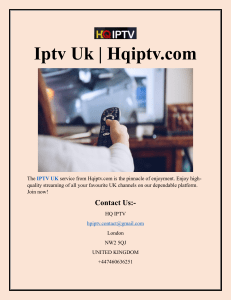 Iptv Uk  Hqiptv.com