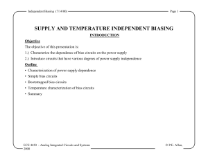 Indep Biasing