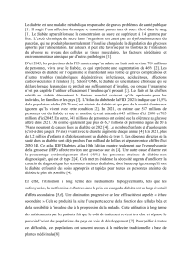 Diab&egrave;te et Momordica Charantia : &Eacute;tude Antidiab&eacute;tique