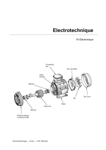 Cours d'électrotechnique : Régime monophasé et machines