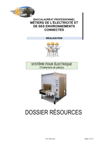 Dossier Ressources Four Électrique