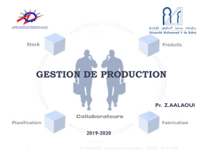 Gestion de Production : Concepts, Histoire et Stratégies