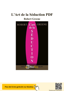 L'Art de la Séduction : Résumé du livre de Robert Greene