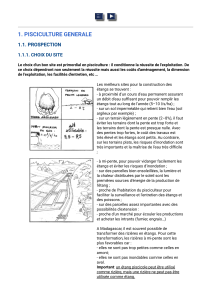 Guide de pisciculture: Choix du site et gestion de l'eau