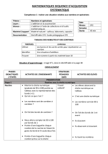 Addition et soustraction CP2 : S&eacute;quence d'acquisition