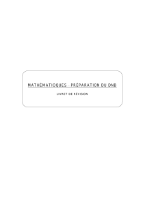 Révision Maths DNB : Exercices et Automatismes