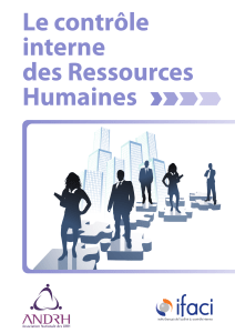 Le contrôle interne des Ressources Humaines IFACI - ANDRH (octobre 2013)