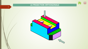 Projection Orthogonale : Cours de Dessin Technique