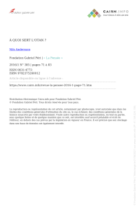 &Agrave; quoi sert l'OTAN ? Analyse et enjeux g&eacute;opolitiques