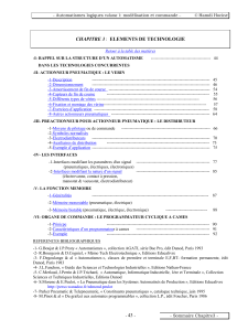 Automatismes Logiques : Éléments de Technologie