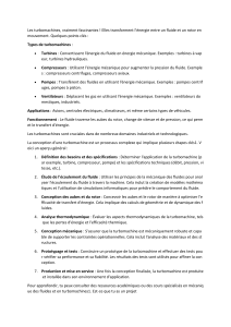 Turbomachines et PCB : Principes et Applications