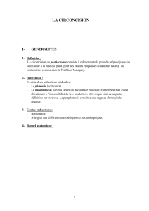 La Circoncision : Définition, Indications et Techniques