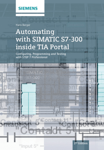 SIMATIC S7-300 Automation with TIA Portal