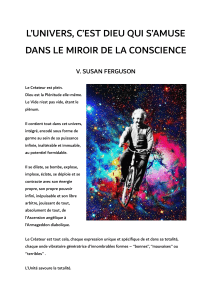 Dieu, Conscience et Univers : Exploration Philosophique